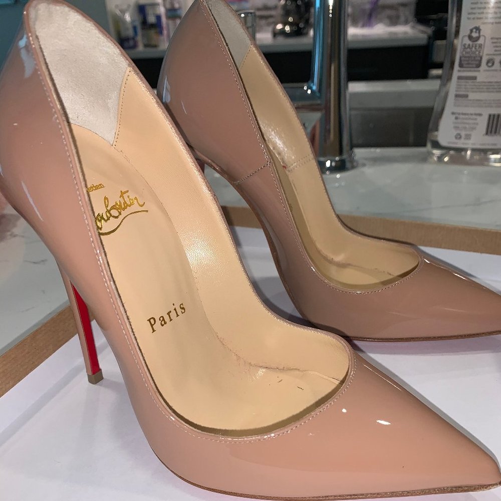 CHRISTIAN LOUBOUTIN SO KATE 120 PATENT - Picture 2 of 9